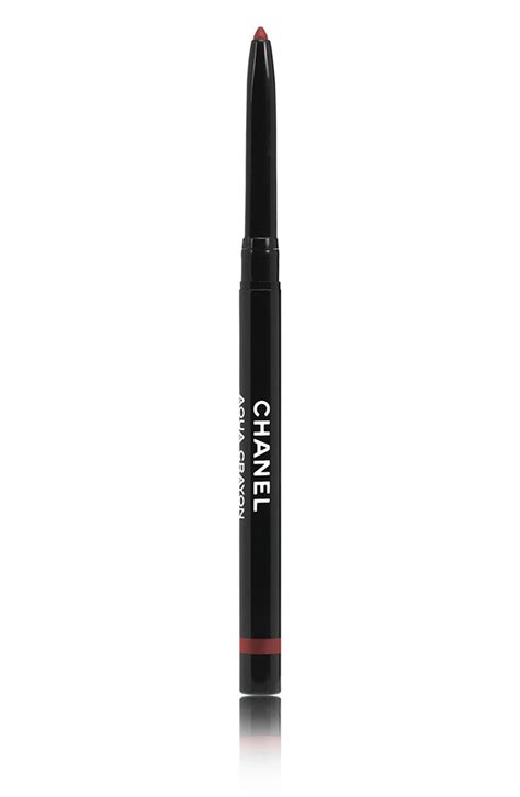 chanel rouge crayon|Chanel aqua crayon lip liner.